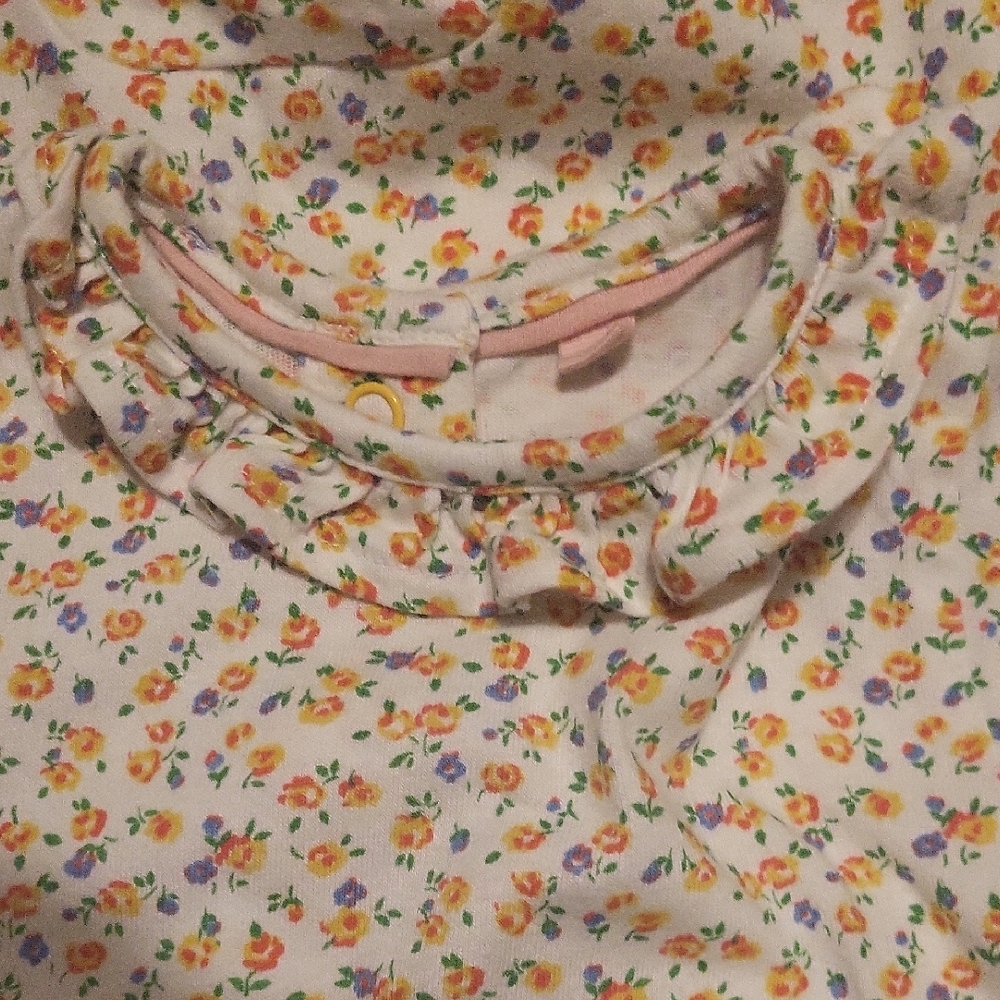 Baby Boden Cream and Orange Jumpsuit - Picture 4 of 4